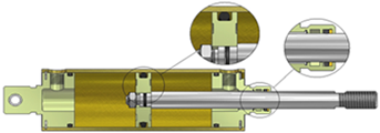 美国allenair 类型A、C、E单端缸气动缸液压气缸